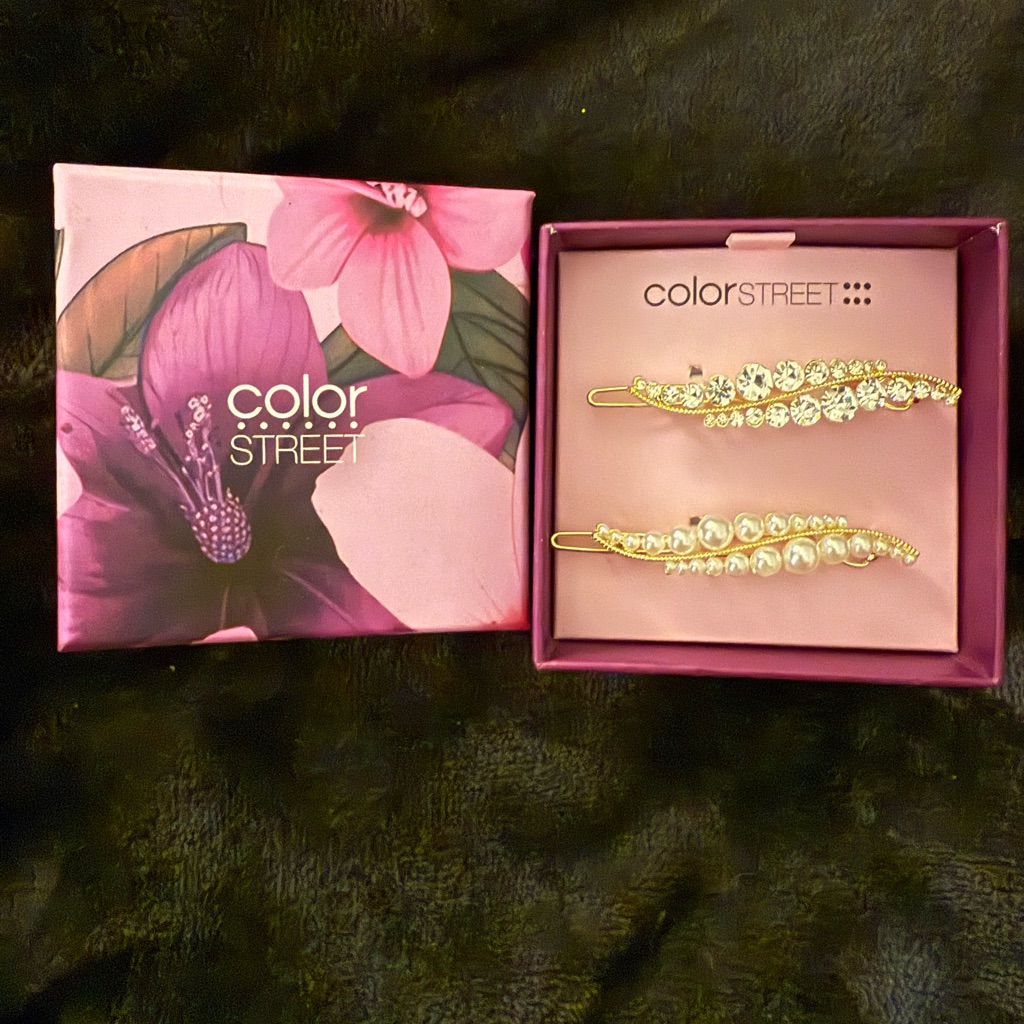 Color Street Luxe Hair Clips Brand New